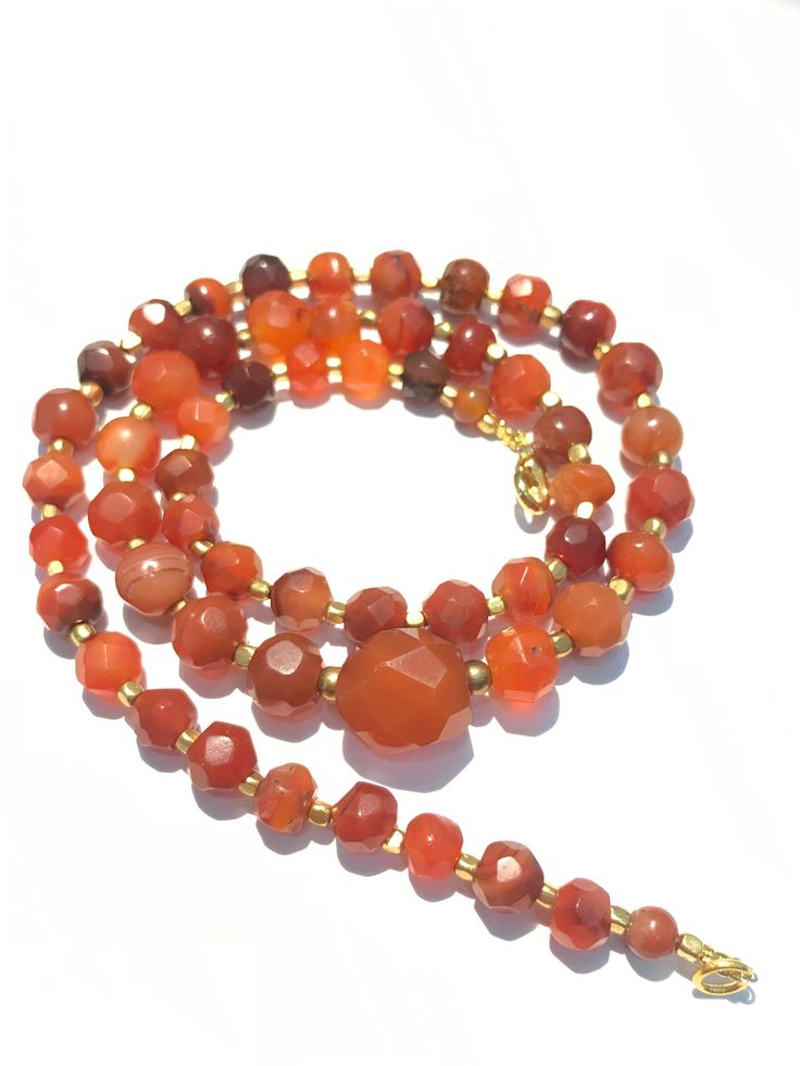 antiques carnelian beads necklace Carnelian Oval Beads Necklace For Jewelry Making, Carnelian Oval Beads Necklaces For Healing, Single Strand Carnelian Necklace For Healing, Carnelian Beaded Necklaces With Gemstone Beads, Carnelian Beaded Necklaces With Polished Round Beads, Round Carnelian Beaded Necklaces With Polished Beads, Carnelian Healing Necklace With Oval Beads, Bohemian Carnelian Beaded Necklace With Faceted Beads, Carnelian Crystal Necklaces With Round Natural Stones