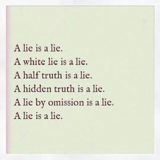 a poem written in black and white on a green background with the words life is a lie, a white line is a lie, a half truth is a lie