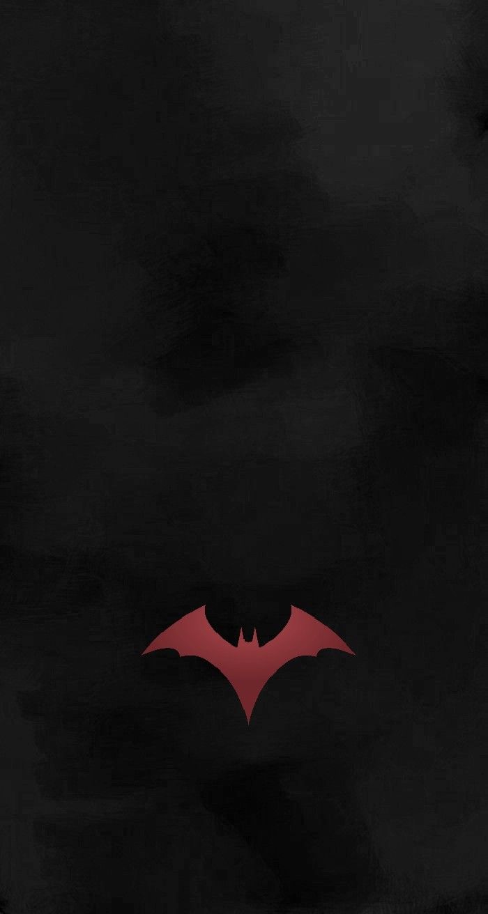 the dark knight rises logo on a black background with red accents and an orange bat