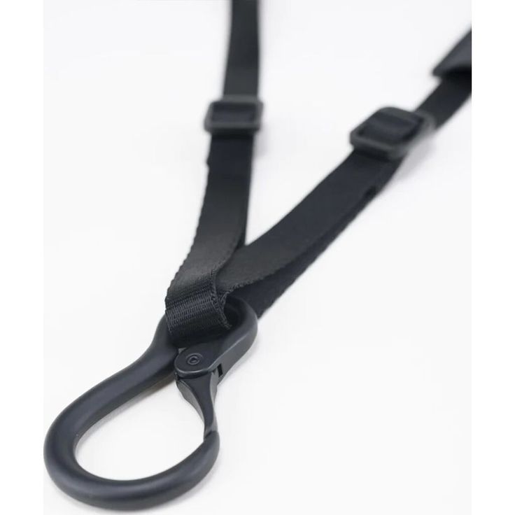 Introducing the Cote & Ciel Lanyard Keychain in sleek Black—a functional accessory designed to keep your essential possessions securely within reach. This versatile lanyard features two fixed adjustment points, a reinforced nape area, and a matte black zinc alloy carabiner. It's a stylish and reliable solution for keeping your keys, ID, or other small essentials close to you. With dimensions of 0.6 cm in depth, 5.2 cm in height, and a generous 77.5 cm in width, and a weight of 0.08 kg, it's desi Keychain Black, Key Keychain, Lanyard Keychain, Functional Accessories, Car Keychain, Lanyard, Accessories Design, Zinc Alloy, New Product