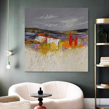 Large wall art paintings, original paintings, original abstract paintings, original landscape paintings,dining room wall art ideas, hand painted canvas art, modern abstract paintings, living room modern paintings, contemporary paintings, bedroom canvas painting, huge painting for sale, buy paintings online. Acrylic Knife Painting, Grace Painting, Simple Modern Art, Living Room Canvas Painting, Bedroom Wall Art Ideas, Paintings For Bedroom, Large Landscape Painting, Abstract Wall Art Painting, Painting For Bedroom