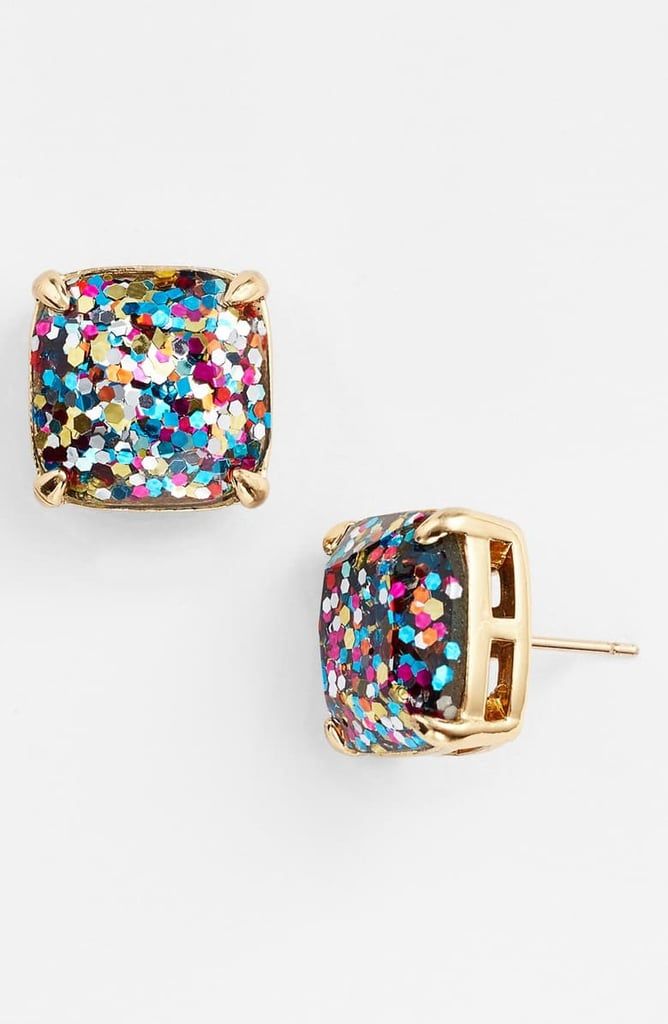 Glitter Stud Earrings, All I Ever Wanted, All I Want For Christmas, Square Stud, Diy Schmuck, Elton John, Bijoux Diy, Pretty Jewellery, Bling Bling