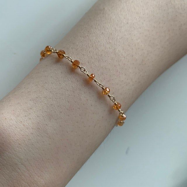 Delicate Rainbow Gemstone Bracelet in Sterling Silver 14k | Etsy 14k Gold-filled Gemstone Bracelets, 14k Gold Filled Gemstone Bracelets, Gold Gemstone Bracelet In 14k Gold Filled, Dainty Gold Crystal Bracelet With Gemstone, Citrine Bracelet Jewelry Gift, Citrine Bracelet Jewelry For Gift, Gold Gemstone Bracelets For Everyday, Gold Gemstone Bracelet For Everyday Wear, Everyday Gold Bracelet With Gemstone