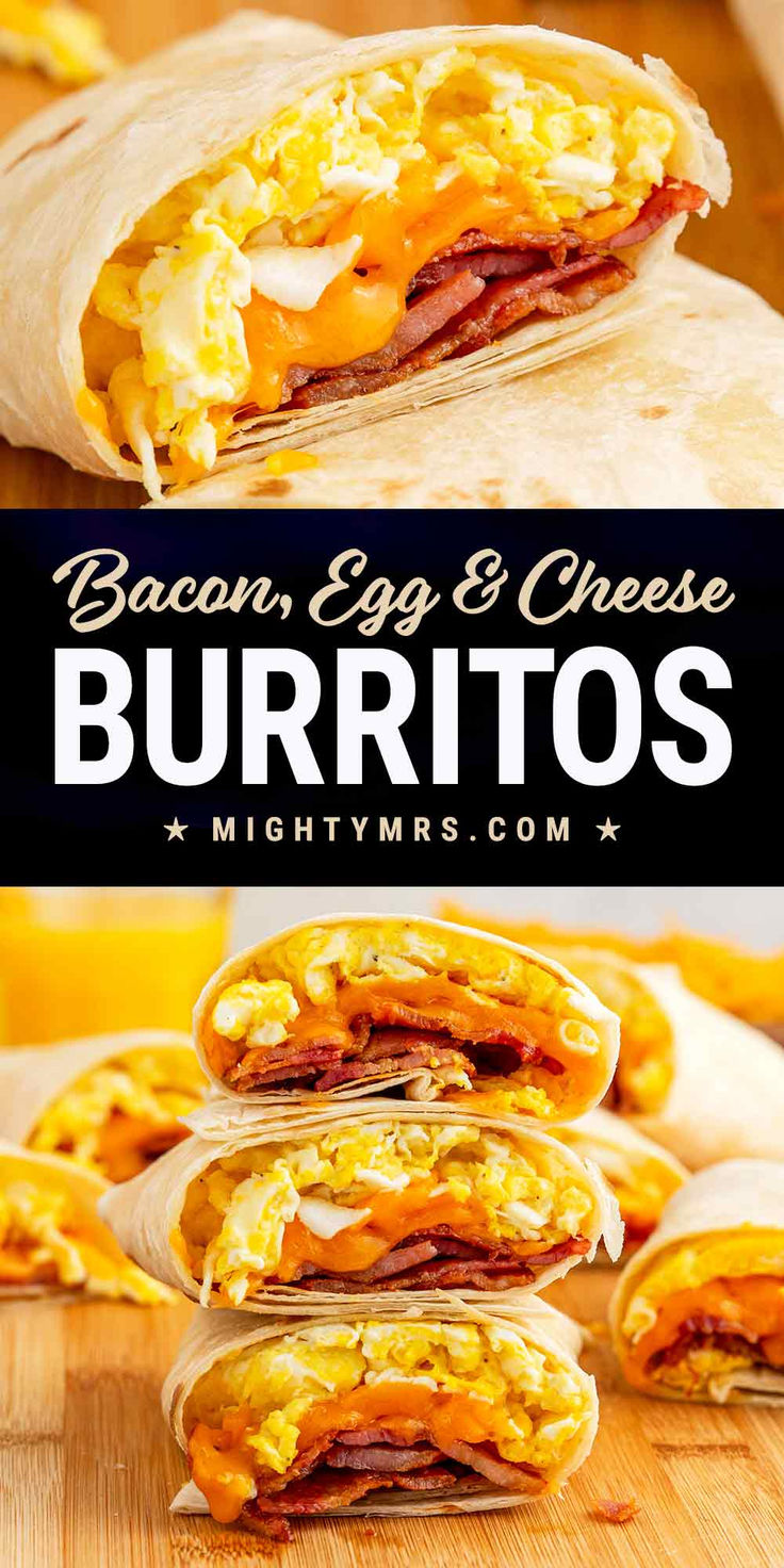 Make-ahead Breakfast Burritos Meal Prep Breakfast Ideas Healthy Simple, Quick Healthy Egg Breakfast, Meal Prep Meals Breakfast, Easy Freezer Breakfast Burritos, Microwave Breakfast Burrito, Breakfast Burrito With Rice, Freezer Breakfast Burritos Bacon, Breakfast Taco Meal Prep, Simple Breakfast Burritos