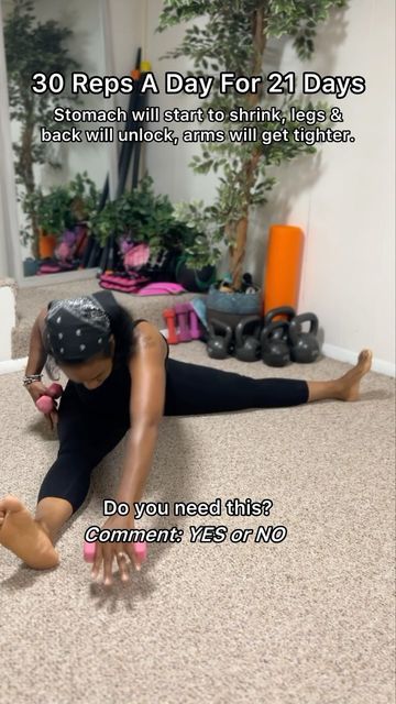 a woman is laying on the floor with her legs spread out in front of her