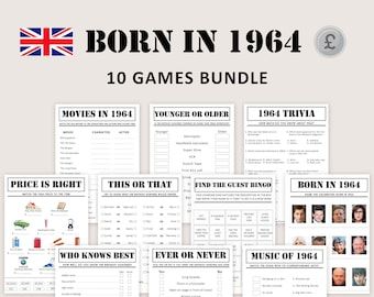 the british games bundle includes 10 games and one book