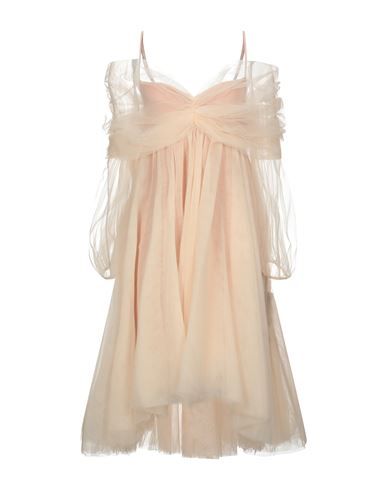 Tulle Frills Basic solid color Deep neckline Long sleeves No pockets No fastening Fully lined Chic Sheer Tulle Midi Dress, Vintage Dresses Short, Short Dresses Y2k, Long Sleeve Dresses Prom, Hoco Dress Medium Length, Dance Dress Women, Rio Hoco Dresses, Sheer Sleeves Dress, Chiffon Dress Short Formal