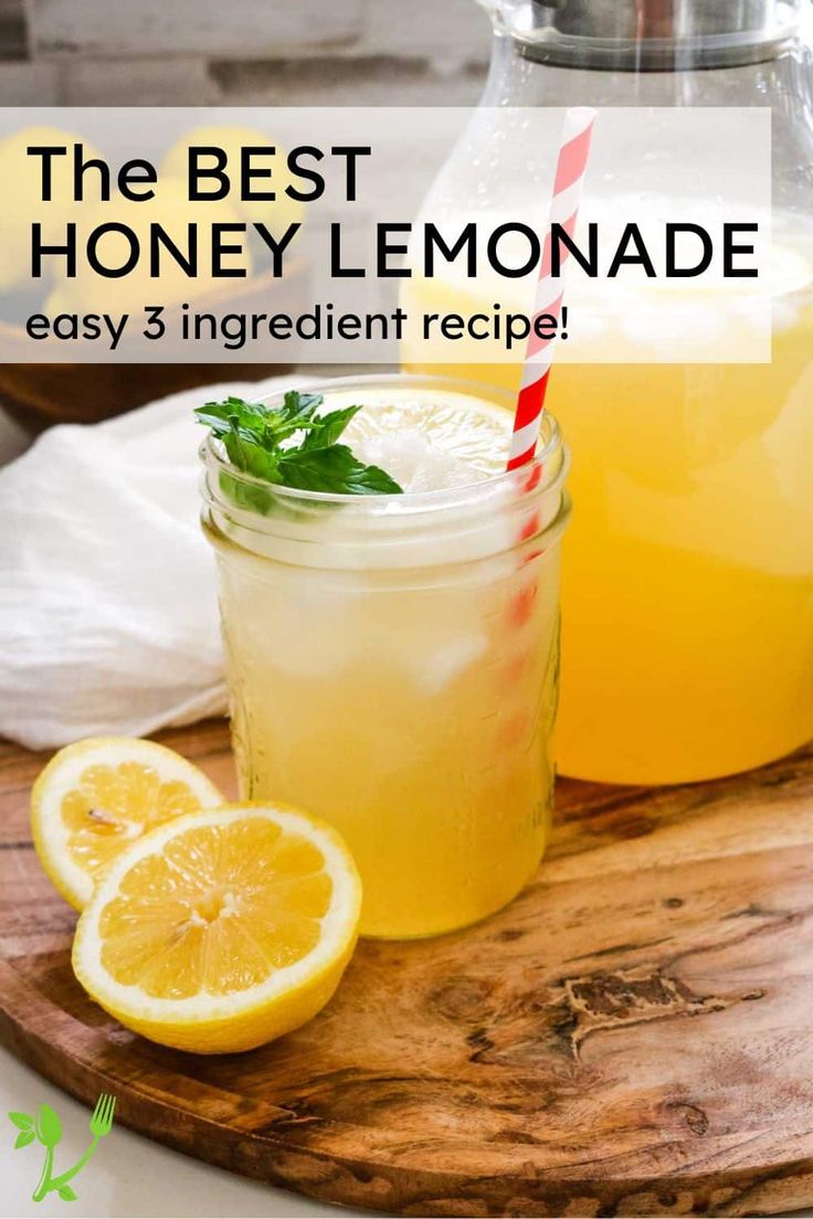 the best honey lemonade recipe is easy to make and tastes just as good as it looks