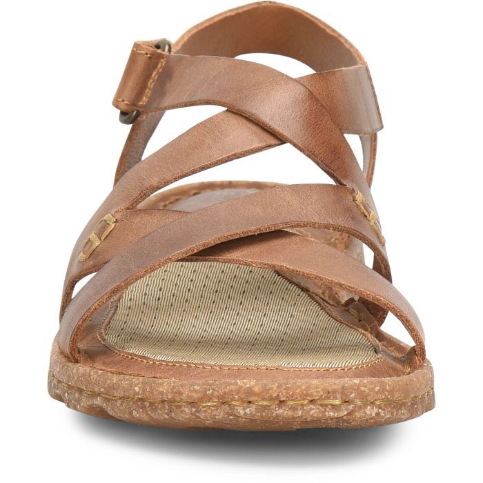 Trinidad Basic | Born Shoes Casual Flat Sandals For Walking, Casual Flat Heel Sandals For Walking, Comfortable Sandals For Summer Walking, Summer Walking Sandals With Cushioned Footbed, Summer Walking Sandals With Removable Insole, Casual Leather Sandals With Flat Heel, Brown Sport Sandals With Textured Footbed And Round Toe, Comfortable Sandals For Walking In Spring, Casual Open Toe Walking Sandals