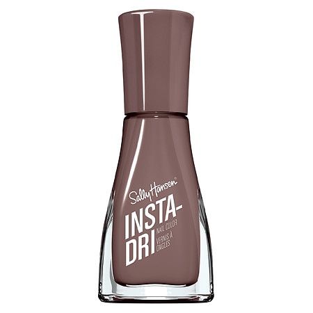 Sally Hansen Insta-Dri Nail Color is the #1 quick-dry polish in the US*. Our 3-in-1 formula with built-in base and top coat offers shiny, extended wear in a single step and our contoured brush allows for a perfect application. Dries in 60 seconds. No wait. No smudge. *Nielsen $ latest 52 wks - W/E 03/13/21 Slate Nails, Sally Hansen Insta Dri, Ongles Beiges, Dry Nails Fast, Pedicure Colors, Dry Nails Quick, Vegan Nail Polish, Dry Nail Polish, Opi Nail Lacquer