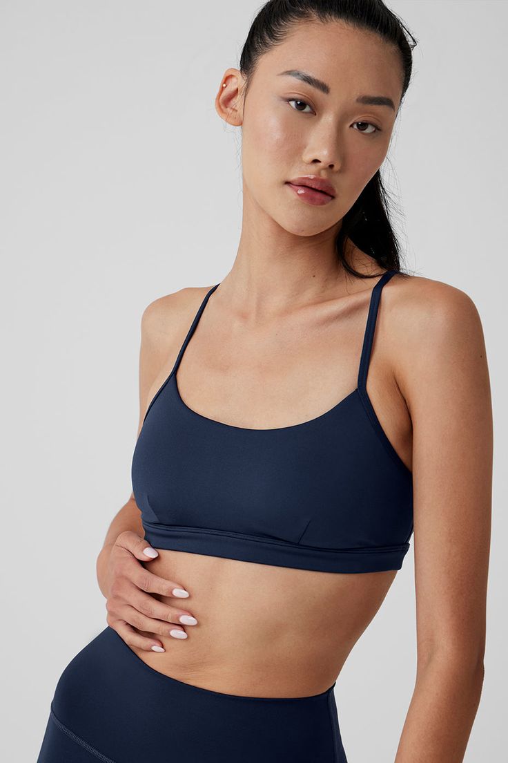 Here’s why the Intrigue Bra will be your new go-to: It�’s made from our signature Airlift fabric for a supportive, snug fit that’s ready for everything from HIIT to headstands. The cut is simple but flattering, designed with a scoop-neck, adjustable straps that crisscross in back for extra lift, and a keyhole cutout. Wear it with sweats to cozy up at home, with matching Airlift leggings to make a cute set… Really, when won’t you reach for it? Woman Back, Back Women, Cute Sets, Alo Yoga, Skating, Criss Cross, Snug Fit, Scoop Neck, Adjustable Straps