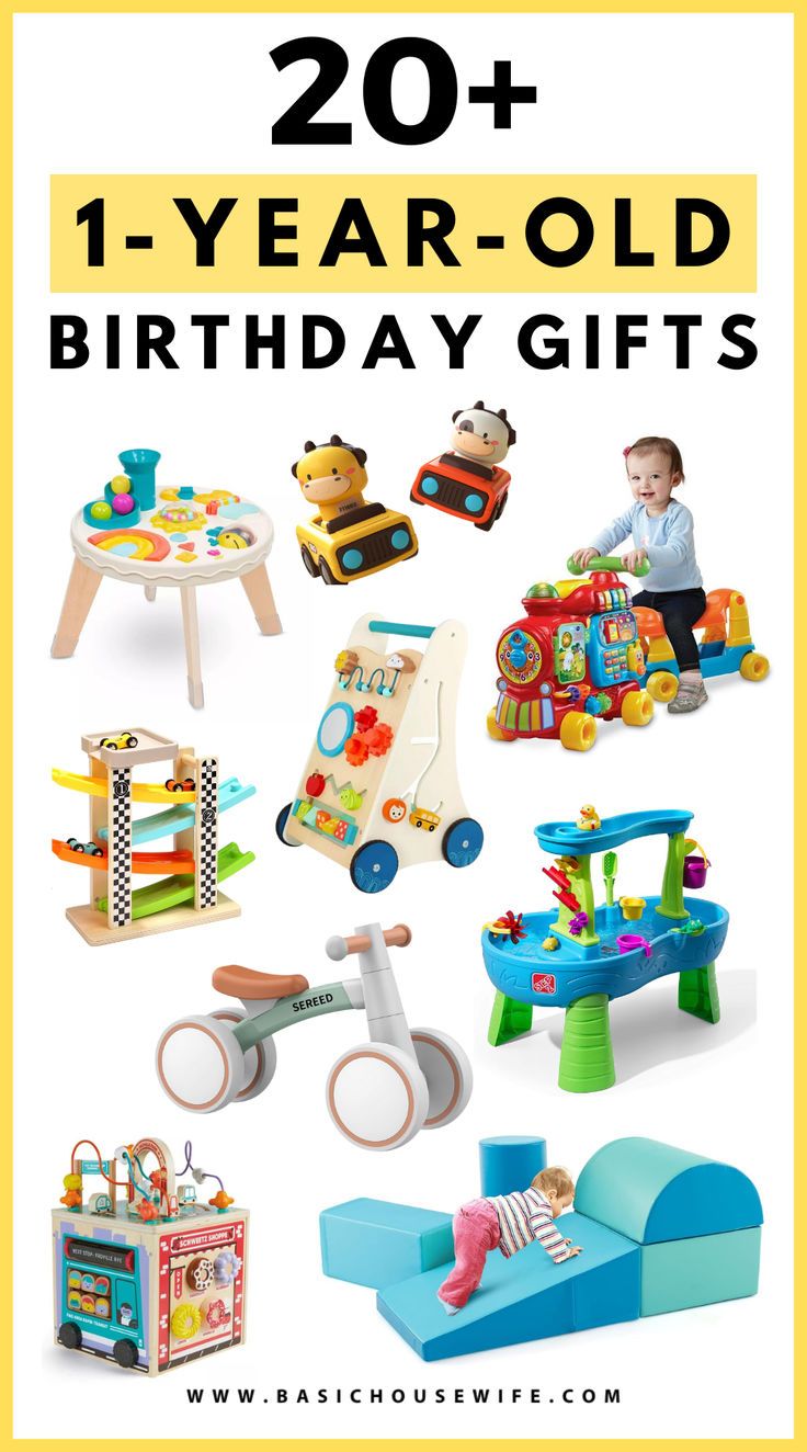 20+ UNIQUE GIFT IDEAS FOR ONE YEAR OLDS Nephew 1st Birthday Gift, 1st Birthday Gift Registry, Best Gift For One Year Old, First Birthday Toys, 1 Year Baby Gift Ideas, Best Gifts For First Birthday, 1 Year Birthday Gifts Boy, Unique 1st Birthday Gifts, What To Get A One Year Old For Birthday