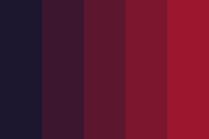 an image of the color red and purple in different shades, including dark pinks