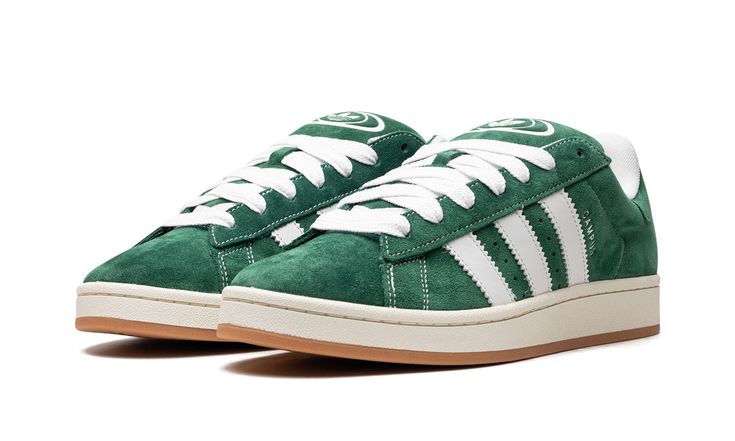 Shop Campus 00s "Dark Green" at Stadium Goods, the world's premier marketplace for authentic sneakers and streetwear. Fast shipping, easy returns. Dark Green Shoes, Campus Adidas, Work Aesthetic, College Clothes, Adidas Campus 00s, Classic Adidas, Baskets Adidas, Y2k Era, Adidas Spezial