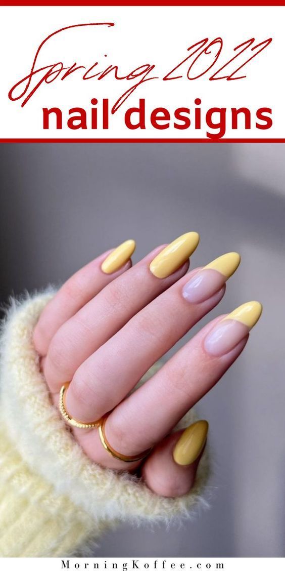 Latest Nail Colours, Butterfly Nail Designs, Real Nails, Yellow Nail, Bunny Nails, Nail Color Trends, Spring Nail Trends, Elegant Nail Designs, Cute Spring Nails