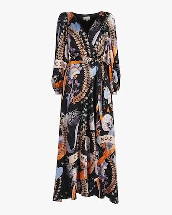 Clementina Wrap Dress Temperley London, Ladies Of London, Dresses Uk, Natural Resources, Creative Fashion, Evening Wear, Boho Outfits, Bridal Style, Deep V