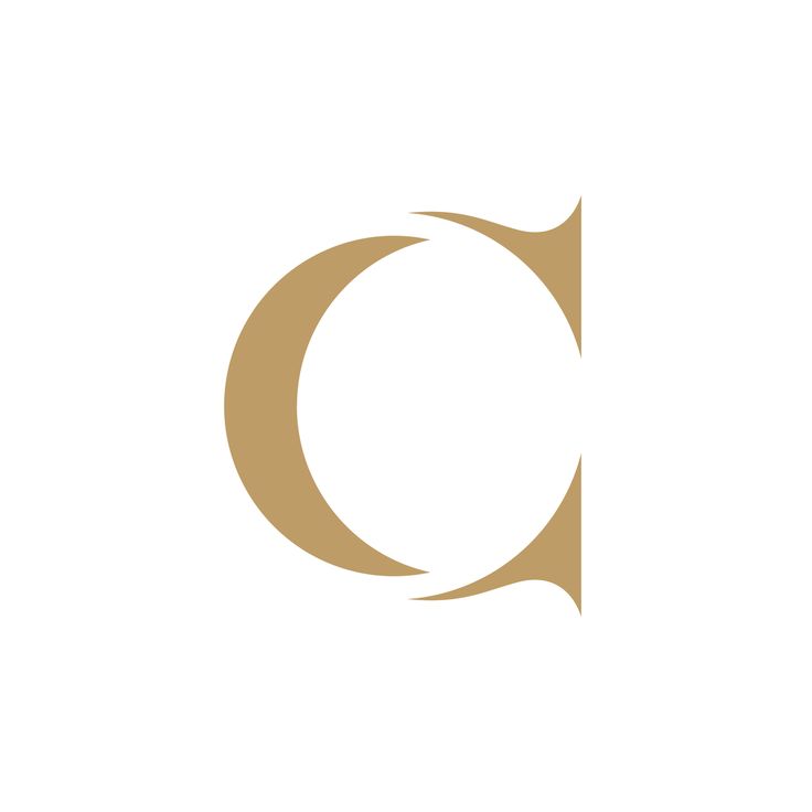 the letter o in gold on a white background