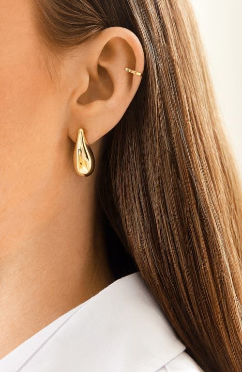 "Find BAUBLEBAR Ella Teardrop Earrings on Editorialist. Enhance your elegant style with the soft glow of these sculptural teardrop earrings. 1 1/4\" drop; 1/2\" width Post back Goldtone plate or silvertone plate or goldtone plate/glass crystal Imported" Teardrop Earrings Gold, Teardrop Earrings, Elegant Style, Crystal Glass, Gold Earrings, Silver Tone, Gold Tones, Sculpture, Crystals