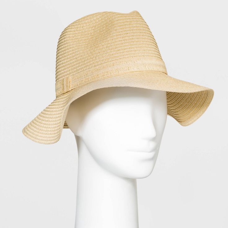 Keep your style looking cool and fresh under the sun with the Packable Straw Panama Hat from Shade and Shore™. This elegant hat features a woven texture that adds fun detail and a breezy look to any outfit, plus it helps shade your face from the sun's rays. A lightweight construction provides a comfortable fit for all-day wear and the pull-on style makes it easy to put on or take off. Whether you're hitting up the beach, going for a hike or wandering around a park, this hat is sure to keep you l Summer Travel Sun Hat Made Of Toquilla Straw, Chic Packable Brimmed Sun Hat, Chic Packable Beach Hats, Lightweight Bucket Hat For Vacation Travel, Lightweight Bucket Hat For Travel And Vacation, Spring Beach Packable Hats, Chic Packable Sun Hat For Spring, Summer Bucket Panama Hat For Travel, Summer Brimmed Bucket Hat For Travel