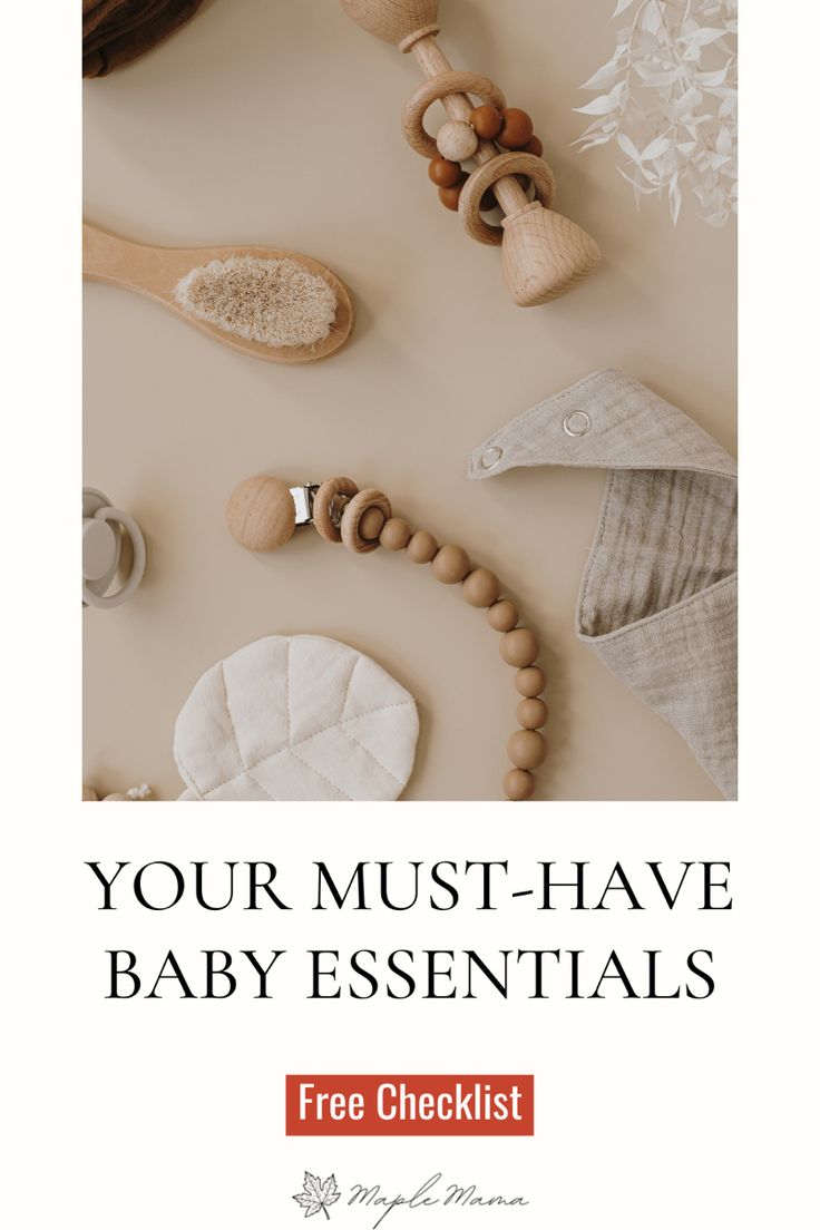 a baby's teeth and toys with the title your must have baby essentials