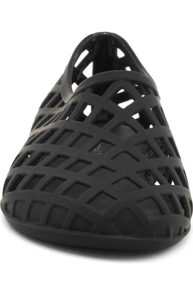 Jeffrey Campbell Jellz Slip-On (Women) | Nordstrom Throw It Back, Black Matte, Jeffrey Campbell, Womens Flats, Flat Shoes Women, Jelly, Shoes Flats, Slip On, Size 10