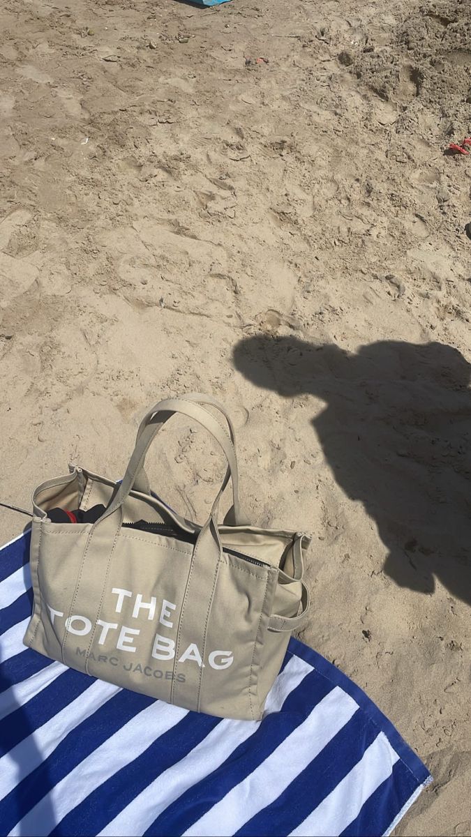 Summer, The tote bag, marc jacobs, tote, beach, summer outfit, aesthetic, just girly things, coquette, tan skin, ribbions in hair, beach aesthetic, soft girl Marc Jacobs Beach Bag, Dreams Vision Board, The Tote Bag Marc Jacobs, Aesthetic Luxury Lifestyle, Vacay Mood, Aesthetic Soft Girl, Tote Bag Outfit, Luxury Lifestyle Girly, F1 Driver