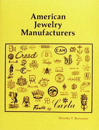 The identification and dating of American jewelry heretofore has been difficult because few pieces bear standard markings and the references have been diverse, hard to find, and incomplete. Using old trade journals and their related directories as her primary sources, the eminent silver historian Dorothy Rainwater has exhaustively compiled here for the first time a comprehensive reference of jewelry trademarks and manufacturers in alphabetical order. She has also written a history of jewelry mak Antique Knowledge, Costume Jewelry Makers, Jewelry Knowledge, Vintage Jewelry Antique, Antique Costume Jewelry, Good Luck Necklace, Vintage Jewlery, Hamsa Necklace, Primary Sources