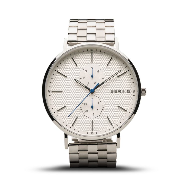 Classic, pure, yet exciting. Perfect style combined with contemporary minimalism. Inspired by Danish design, the CLASSIC COLLECTION represents a… Modern White Business Watch Accessories, Modern Business Watches With Stainless Steel Clasp, Silver Timeless Watch For Everyday, Minimalist White Everyday Watch, White Stainless Steel Business Watch, White Minimalist Everyday Watch, Modern Silver Watch Accessories, Everyday Silver Watches With Metal Dial, Silver Watches With Metal Dial For Everyday Use