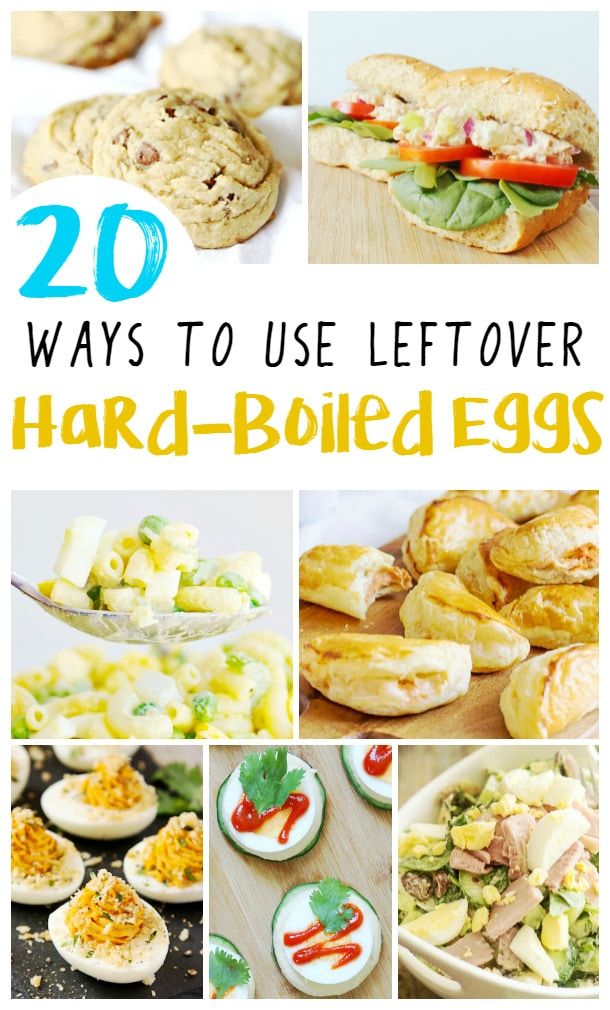 20 ways to use leftover hard - boiled eggs