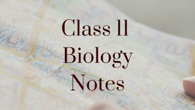 a close up of a map with the words class i biology notes