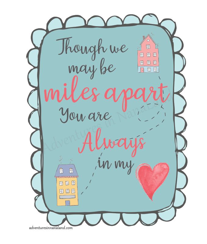 Here's a great printable for your long distance grandkids. You can find it in the Adventures in NanaLand FREE Printables Library Fun Diy Gifts, Pen Pal Kit, Clear Gift Bags, Words Of Appreciation, Grandparenting, Acts Of Love, Build Relationships, Valentines Printables Free, Scripture Print