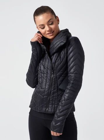 OUTERWEAR – Blanc Noir Online Store Hidden Hood, Down Feather, Women Lifestyle, Heather Black, Black Charcoal, First Look, Winter Coat, Women Fashion, Zip Pockets