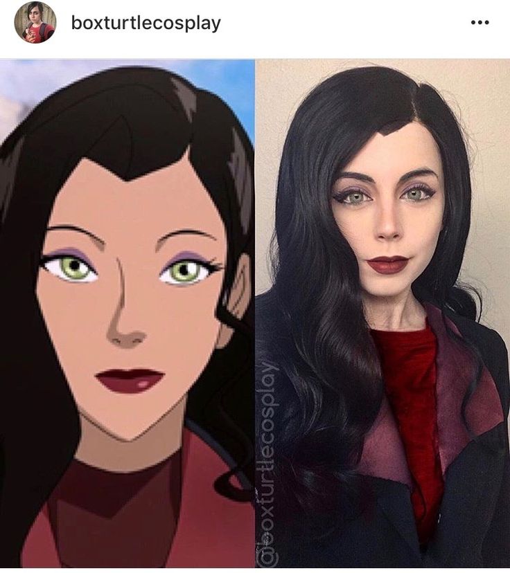 an image of a woman's face before and after makeup makeover with bottulecosplay