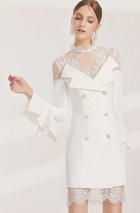 Ceremony Dresses, Looks Chic, Mode Inspiration, White Outfits, White Fashion, Trendy Dresses, Elegant Dresses, Beautiful Dresses, Nice Dresses