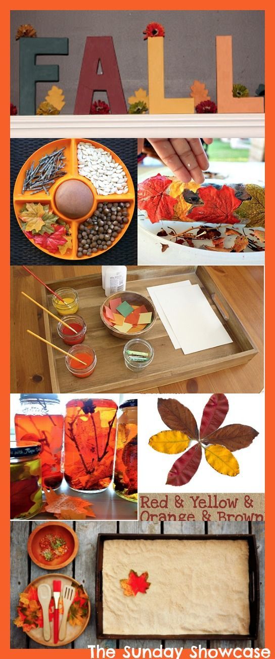 fall crafts and activities for kids