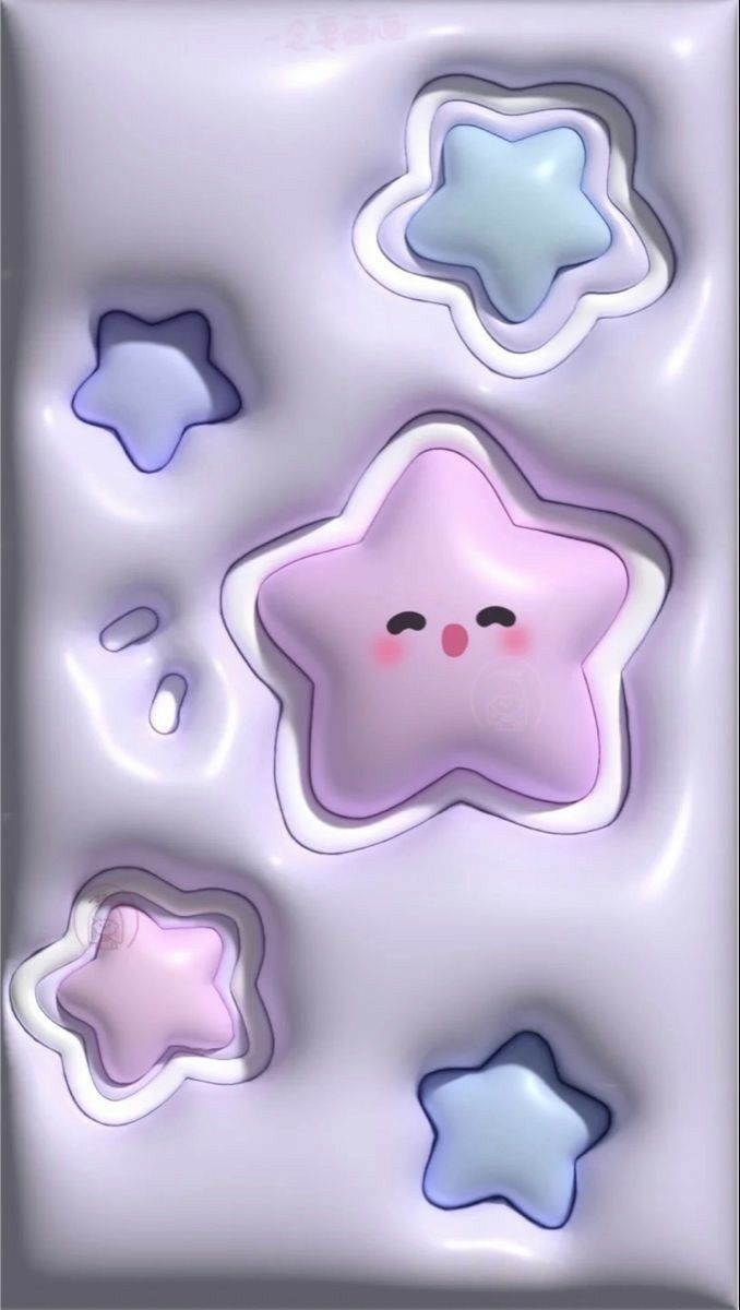 some little stars are in the shape of soap