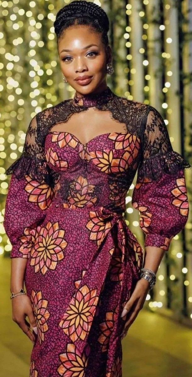 Ankara Dress Designs Weddings, Ntoma Dress Styles, Lastest Style For Ankara Long Gown 2023, Elegant Ankara Dresses, Ankara Dress Designs Chic, Ankara Wedding Dress, Ankara Dress Designs, African Wedding Attire, Chic Dress Classy