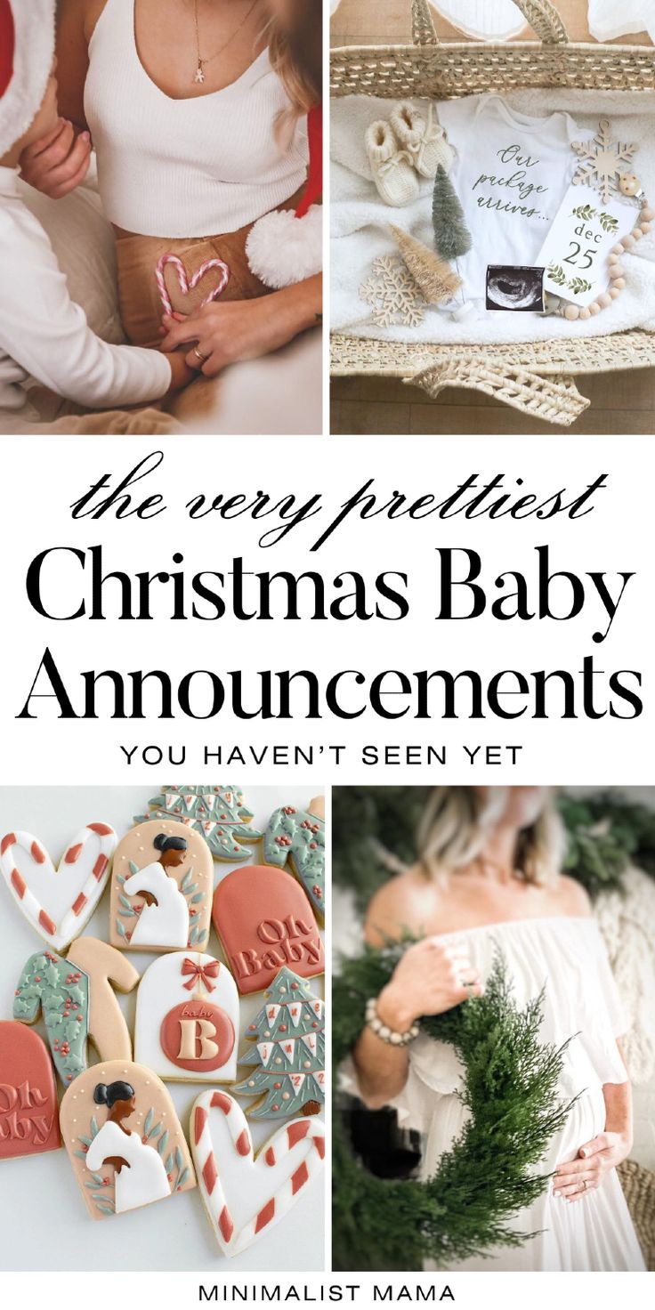 the very best christmas baby announcements you haven't seen yet