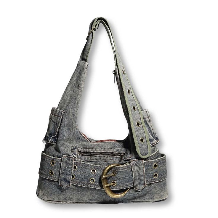 PRICES MAY VARY. Stylish Design: Our Fashion Ladies Denim Crossbody Bag is a great addition to your everyday style. The denim material and cowboy design make it a trendy and unique option. Spacious Capacity: This bag is spacious, this bag offers ample space to store your essentials. It's ideal for daily commutes, shopping trips, and more. Comfortable Wear: The comfortable shoulder strap is adjustable to fit your body type. Whether worn as a crossbody or shoulder bag, it provides all-day comfort Denim Crossbody Bag, Rich Clothes, Cowboy Design, Ladies Denim, Denim Crossbody, Over The Shoulder Bags, Car Bag, Fashion Tote Bag, Crossbody Bags For Women