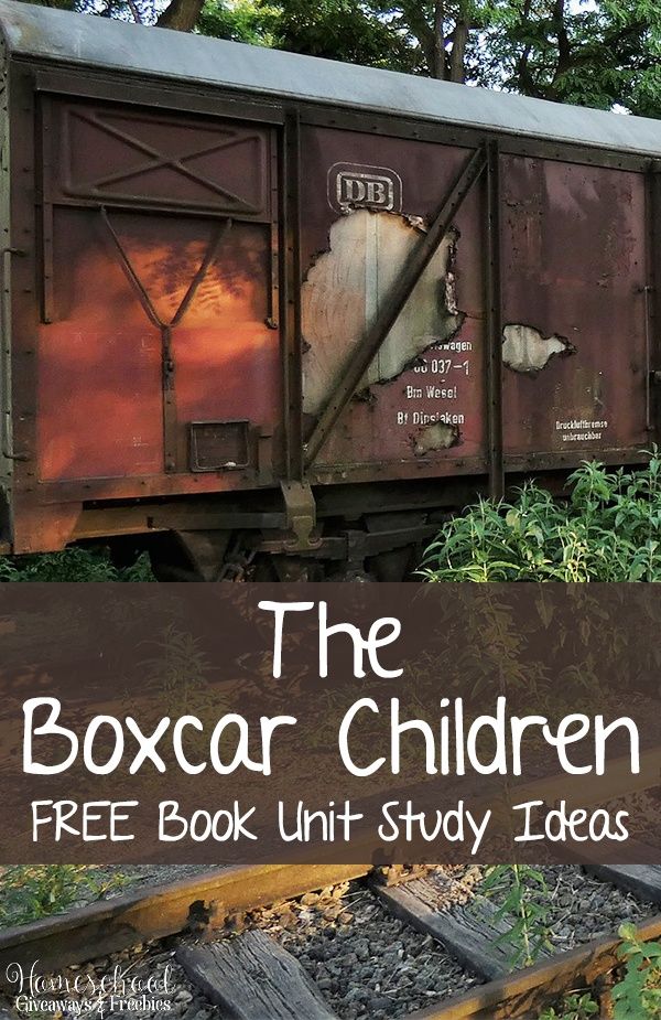 the boxcar children free book unit study ideas