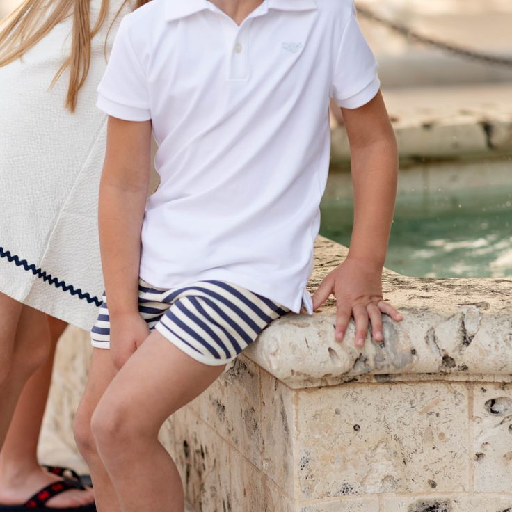 Our new cozy coverup shorts are soft and warm, perfect for apres swim. Easy to throw on after the beach or pool, they'll be the staple you reach for all summer long! Our cozy coverup shorts feature the same fit as our Set Point Shorts. Short One Piece, Swim Shop, Formal Shirts, New Set, Boy Shorts, Navy White, Swim Shorts, Sweatshirt Shirt, Summer Collection