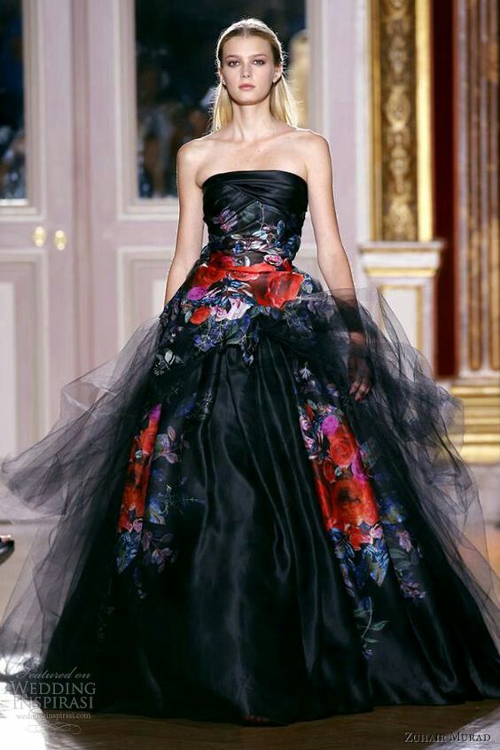 Zuhair Murad Haute Couture, Black Ball Gown, Prom Dresses Gowns, فستان سهرة, Dior Couture, Stunning Gowns, Couture Wedding, Zuhair Murad, Black Gown