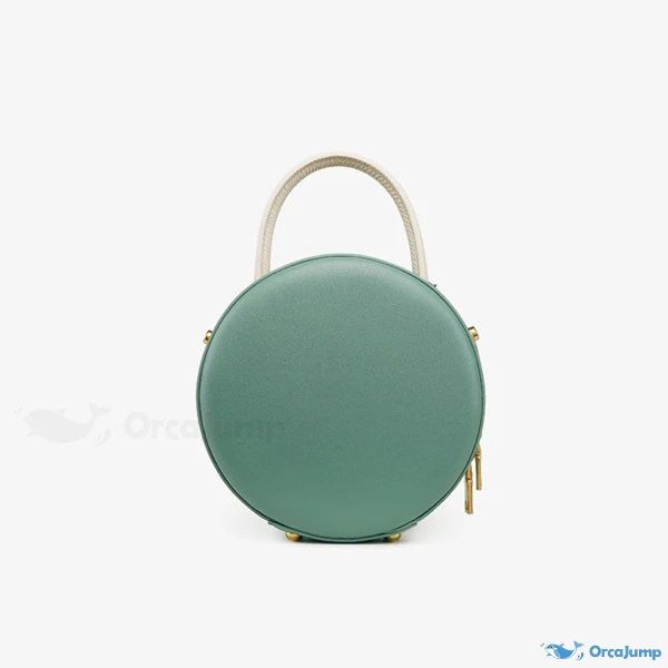 OrcaJump - Elegant Pearl Handbag Top Handle Box Bag With Detachable Strap For Errands, Green Top Handle Travel Bag, Portable Green Leather Shoulder Bag, Green Crossbody Shoulder Bag, Portable Top Handle Phone Bag For Daily Use, Green Travel Bag With Detachable Handle, Green Top Handle Bag For Errands, Detachable Strap Top Handle Bags For Errands, Green Rectangular Bucket Bag With Detachable Handle