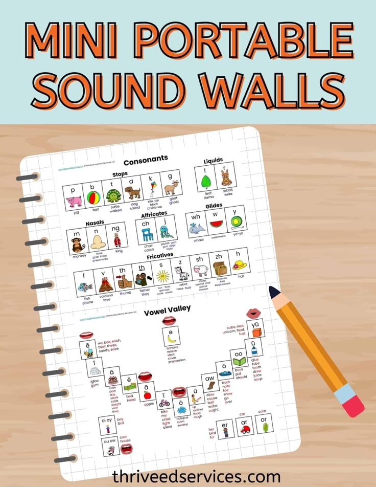 a printable mini portable sound walls for kids