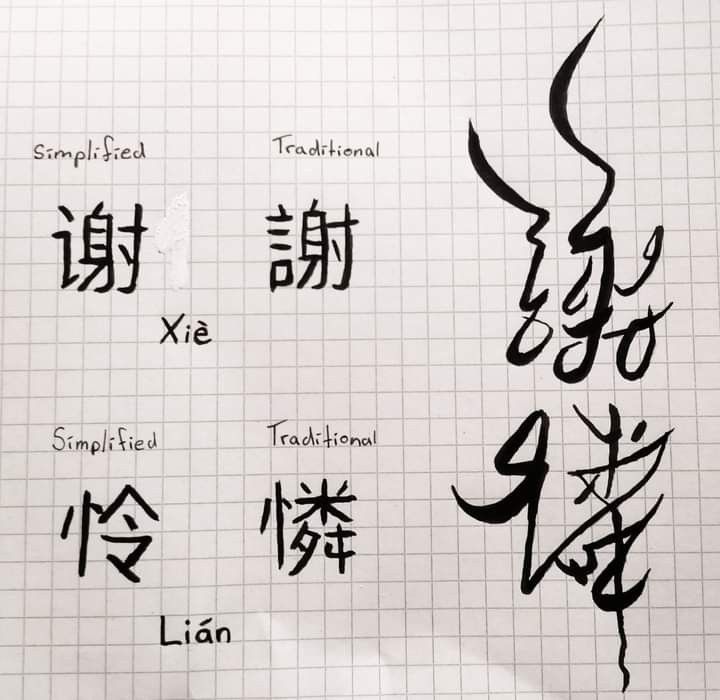 some writing on a piece of paper with chinese characters written in different languages and numbers