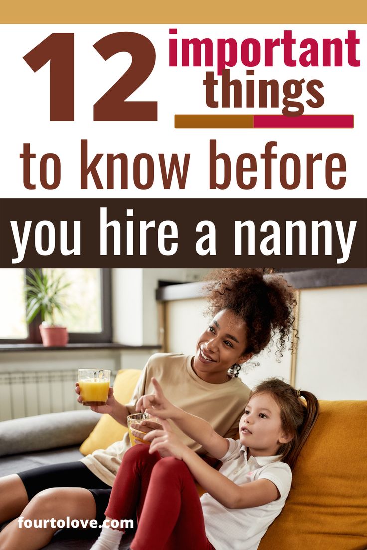 a woman and child sitting on a couch with the text 12 important things to know before you hire a dummy