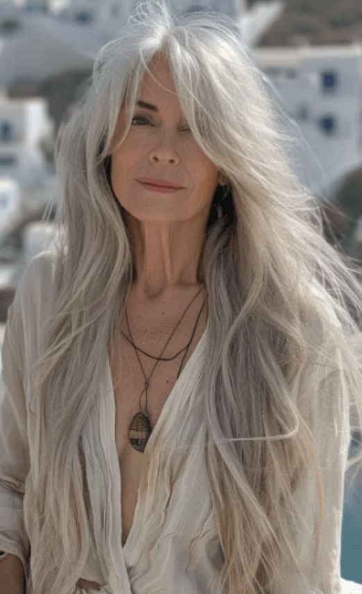 Wise Wizard, Long Hair Older Women, Silver Haired Beauties, Gorgeous Gray Hair, Hair Mistakes, Beautiful Gray Hair, Silver Grey Hair, Long Gray Hair, Hair Affair