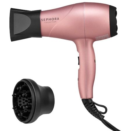 Mini Blast Ionic Blow Dryer - SEPHORA COLLECTION | Sephora Conair Hair Dryer, Salon Hair Dryer, Dyson Hair Dryer, Travel Hair Dryer, Hair Blow Dryer, Travel Hair, Breaking Hair, Best Hair Dryer, Best Hair Care Products