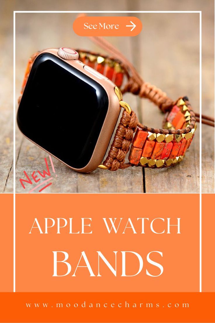 Apple Watch Bracelet For Women. Our Apple Watch Bands are great fashion accessories. If you are searching for inspiration and want to spice your outfit, then our fashionable apple watch band is for you. We offer more than 50 styles for all apple watches, faces, and series. Compatible with Apple Watch face  38, 39, 40, 41, 42, 43, 44, 45 mm and Suitable for  Apple Watch Serie 4, 5, 6, 7, SE. Moon Dance Charms Offers feminine Apple Watch Bracelets. Visit our website for more apple watch straps> Brown Handmade Adjustable Watch Band, Adjustable Handmade Brown Watch Bands, Handmade Adjustable Brown Watch Band, Brown Adjustable Apple Watch Band, Adjustable Brown Apple Watch Band, Bohemian Brown Apple Watch Band With Bracelet Strap, Bohemian Brown Bracelet Strap Apple Watch Band, Trendy Adjustable Brown Watch Band, Adjustable Brown Apple Watch Band For Gift