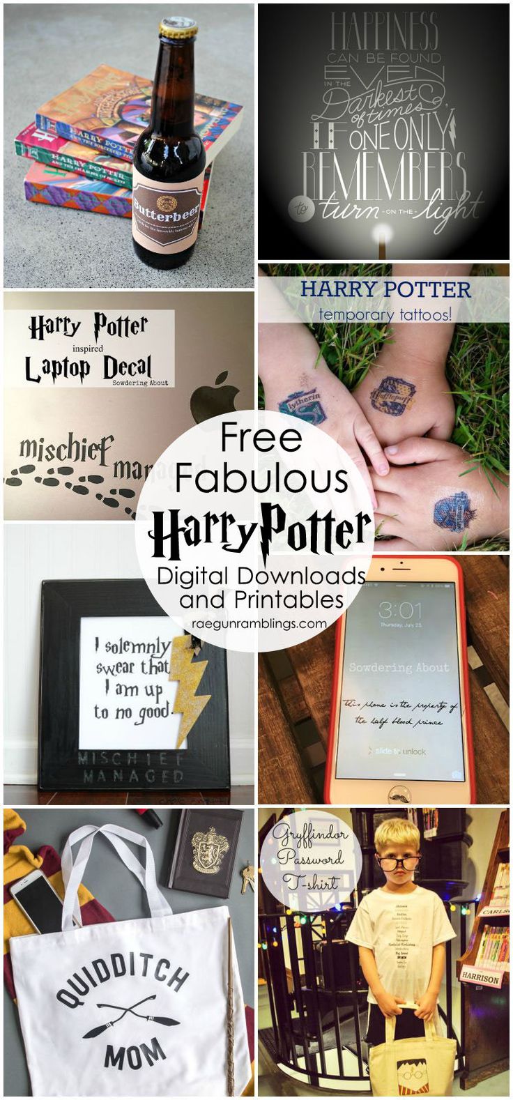 harry potter themed birthday party with free printables and personalized items for kids